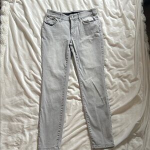 Chico's Light Gray Skinny Jeans